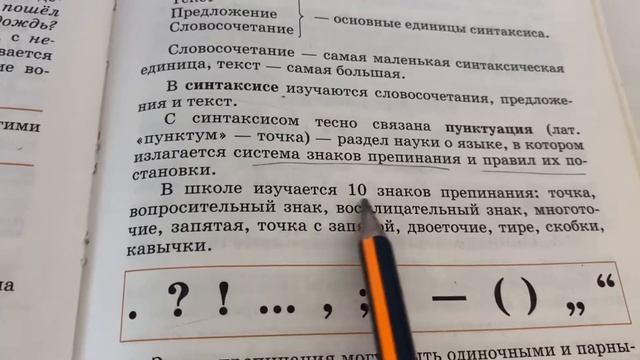 Русский язык/Теория 5-9 кл/ Понятие о синтаксисе и пунктуации/02.09.21 смотреть онлайн
