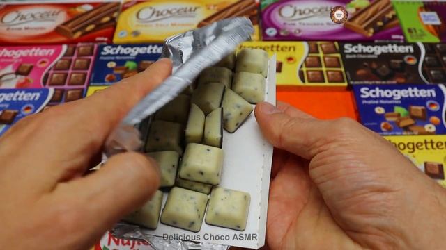Sweet Opening - Yummy Schogetten Stracciatella Chocolate | Unpacking | ASMR смотреть онлайн