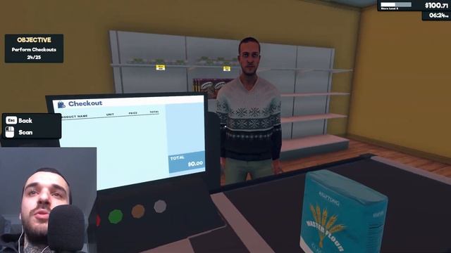 ОТКРЫЛ СВОЙ СУПЕРМАРКЕТ. Supermarket Simulator #1 смотреть онлайн