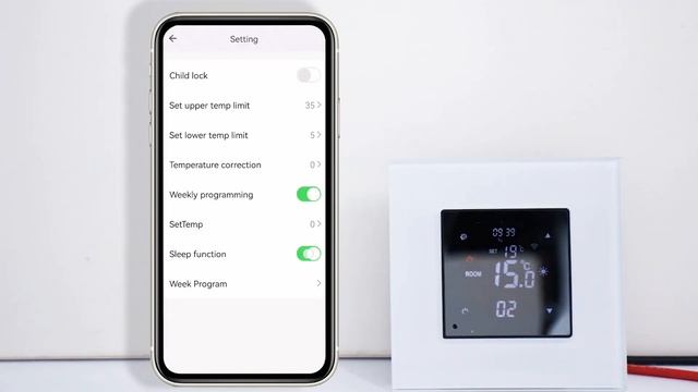 Bingoelec WiFi Smart Thermostat смотреть онлайн