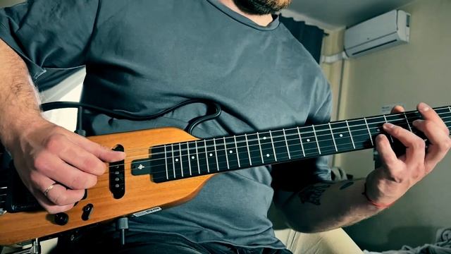 Donner HUSH-X  | Безголовая тревел электрогитара из китая