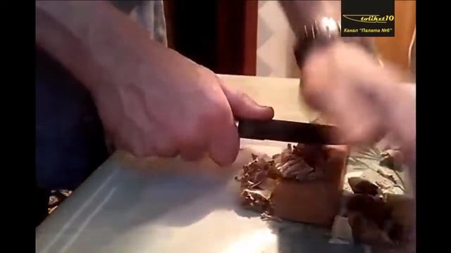 Нож Засапожный ""Кондратовъ", зав 1870 год, с. Вача, тест РК на канате смотреть онлайн