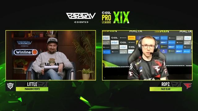 FaZe.ropz на русском: «Я вообще не обратил внимания на нашу группу» – интервью на ESL Pro League S1