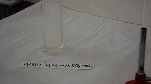 Formation of sulfurous acid смотреть онлайн