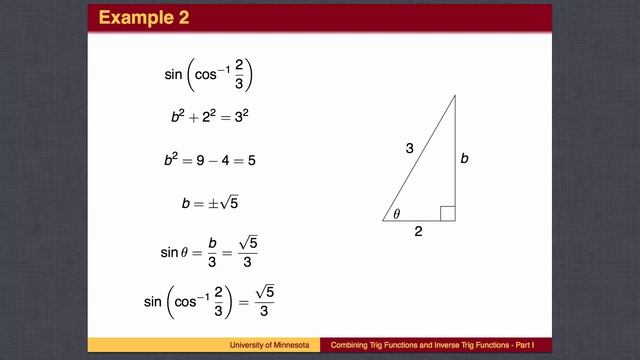 TR3.4 - Combining Trig Functions and Inverse Trig Functions - Part I смотреть онлайн