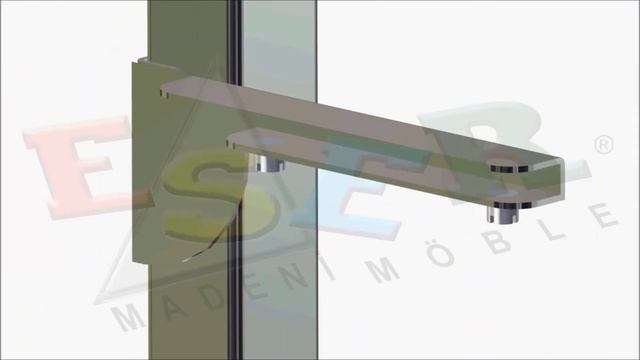 Mağaza Dekorasyon ve Raf Sistemleri Ekipmanları - LRK 3 C Cam Raf kolu смотреть онлайн
