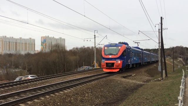 Электропоезд ЭП2Д РЭКС - 0082 смотреть онлайн