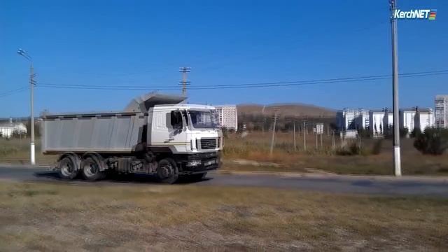 Грузовые машины нарушают покой спальных районов Керчи смотреть онлайн