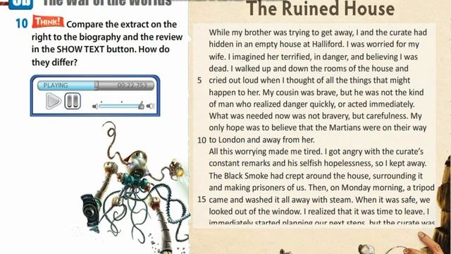 Action 10. Module 5(b) . Ex 10 p 66 смотреть онлайн