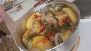 Хашлама из рыбы