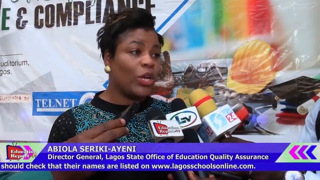LAGOS STATE SAFETY COMMISSION AND OFFICE OF EDUCATION QUALITY ASSURANCE SAFE SCHOOLS WORKSHOP смотреть онлайн