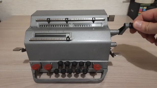 Арифмометр ВК-1 простейшие операции смотреть онлайн