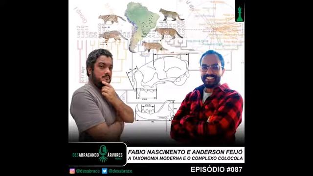 #087 – Fabio Nascimento e Anderson Feijó: a taxonomia moderna e o complexo colocola смотреть онлайн