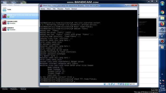 Tutorial Konfigurasi DHCP SERVER, FTP SERVER DAN DNS SERVER PADA DEBIAN 9 melalui Virtual Box смотреть онлайн