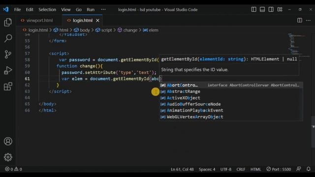 Level Up Your Development Skills: Password Hide and Show with HTML, CSS & JavaScript Password Toggl смотреть онлайн