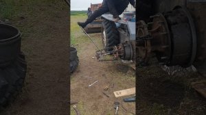 снятие ступицы на гредере гс 14.02