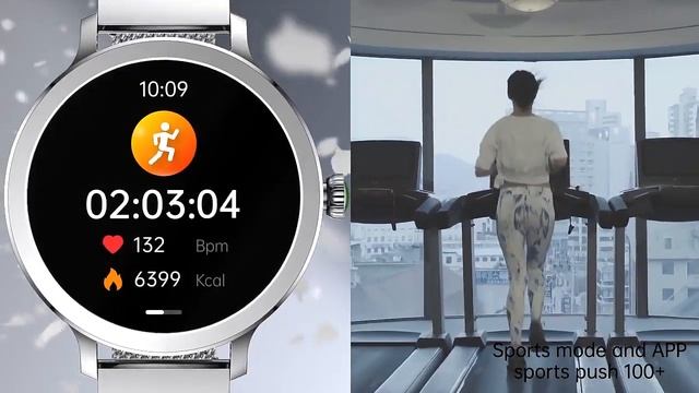 NX7 New Elegant Dress Ladies Smartwatch смотреть онлайн