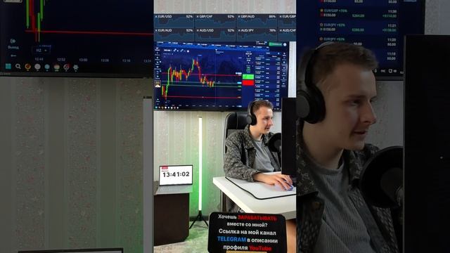 Торговля в прямом эфире #shorts #trading смотреть онлайн