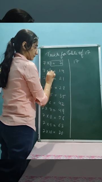 Multiplication trick for table of 17| #shorts #mathstricks #multiplication #multiplytrick #seventee смотреть онлайн