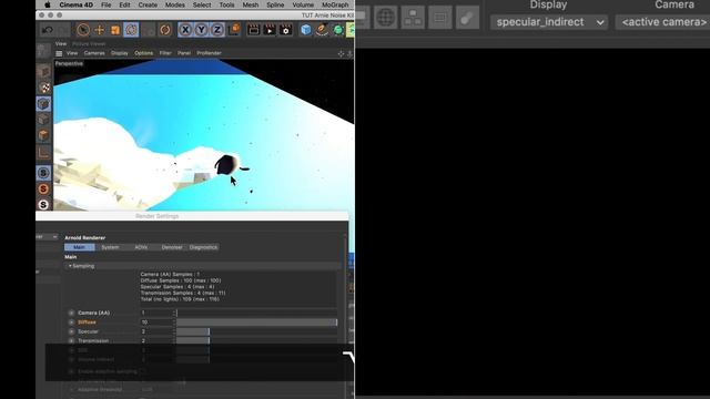 C4D & Arnold TUTORIAL | Grain-Free Renders in 4 Steps [Cinema 4D & Arnold Renderer] смотреть онлайн