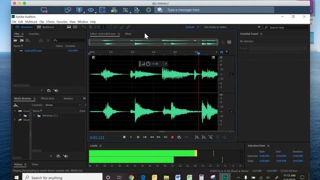 Using Remote Desktop to Access Adobe Audition смотреть онлайн