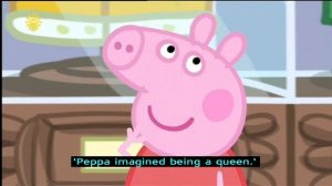 Свинка Пеппа на английском  1   The Museum with subtitles