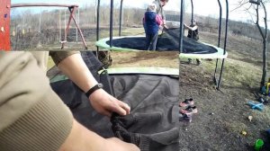 Сборка Батута SWOLLEN Comfort 12ft (3.6m)