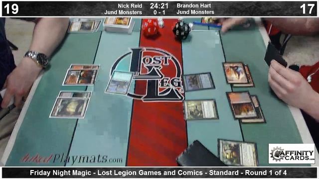 Lost Legion FNM - Round 1 - Jund Monsters vs. Jund Monsters - 6/6/14 смотреть онлайн