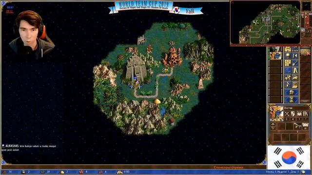 #47-2. HoMM3. SoD. YaR (South Korea) vs Bolo (Ukraine). Diamond. WTC 2019. [1:1] смотреть онлайн