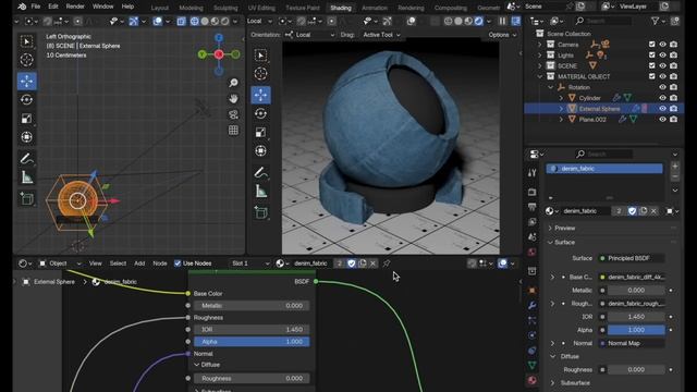 Blender 4.3 Deep Dive: Exploring Diffuse Roughness & Physical Conductor смотреть онлайн