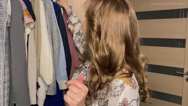 АСМР Гардероб 2 👗Моя одежда 👚Тихий голос | ASMR Wardrobe 2 👖My clothes ✨ Soft voice смотреть онлайн
