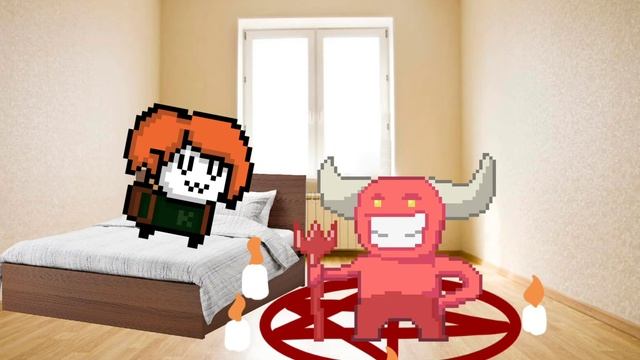 Кики пишет контрольную по истории