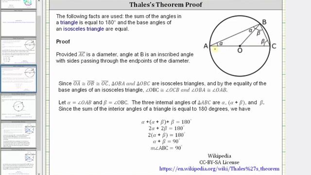 Thales's Theorem смотреть онлайн