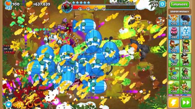 BTD 6 LEVEL 100 PARAGONS VS 300% MOAB SPEED BLOONARIUS ELITE LOGS! смотреть онлайн