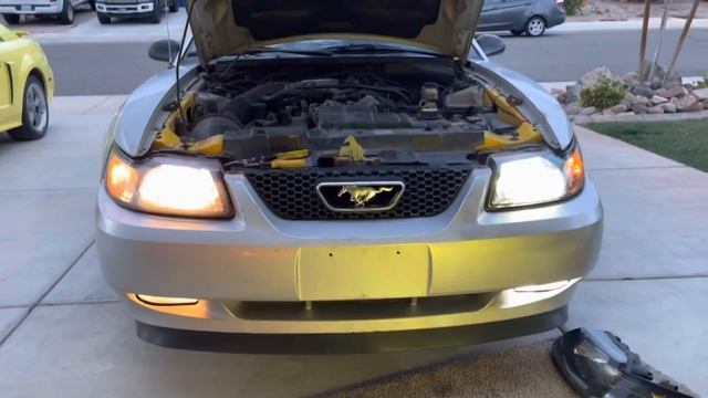 Novsight Led upgrade 99-04 mustang new edge SN95 смотреть онлайн