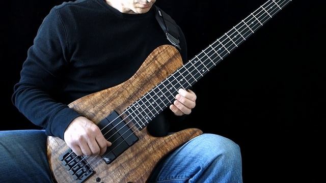 Melodic Bass Solo | Pizzicato & Tremolo - ‘La Mortella’