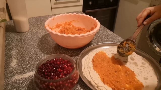 Быстрые кутабы с тыквой. смотреть онлайн