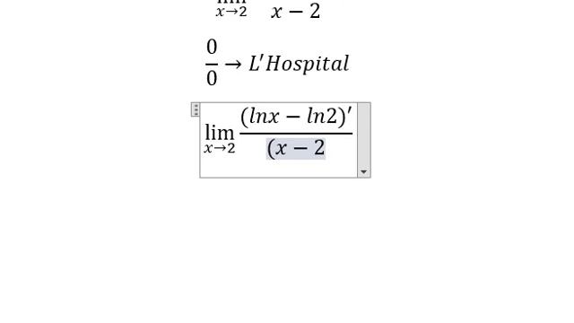 Calculus Help: Find the limits - lim (x→2) (lnx-ln2)/(x-2) - Techniques - SOLVED!!! смотреть онлайн