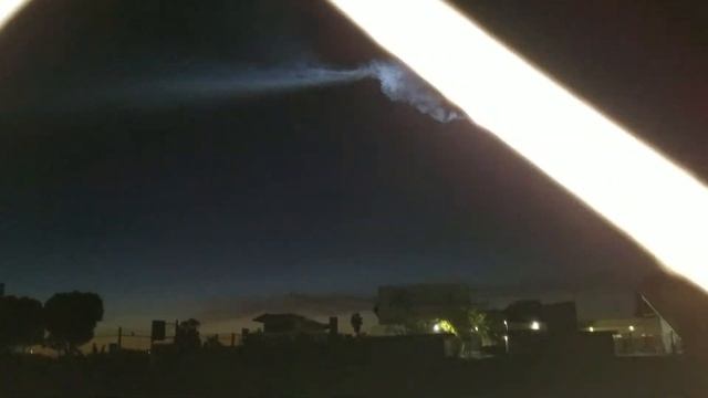 What In The Hell?? Meteorite? Missle? Satellite Launch?? Viewed By Milliken High In L.B 12-22-17