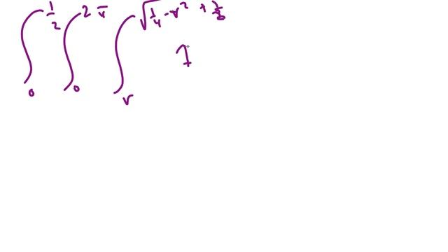 Triple Integral in Cylindrical Coordinates Ice Cream Cone #1 смотреть онлайн