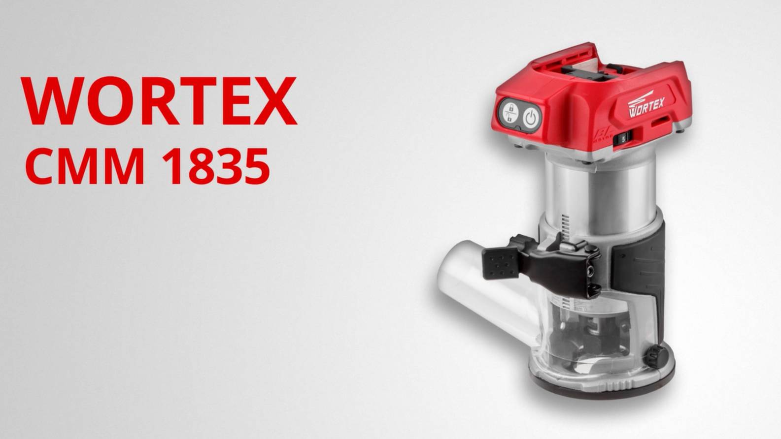 WORTEX CMM 1835 Аккумуляторный фрезер кромочный смотреть онлайн