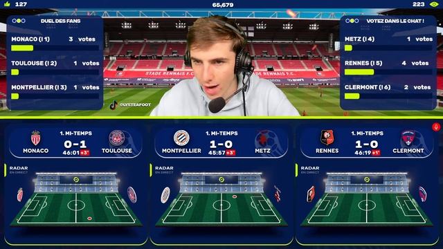 🔴 MULTIPLEX LIGUE 1 🔴 MONACO - TOULOUSE, RENNES - CLERMONT, MONTPELLIER - METZ | J22 L1 Direct Live смотреть онлайн