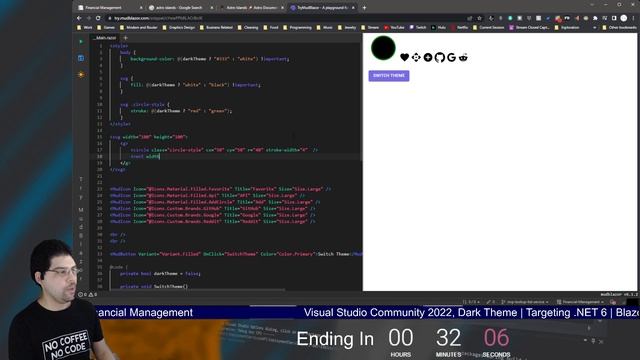 .NET Live Coding Session - Today: Community Day + Day 67 of the Financial Management Tracker proje смотреть онлайн