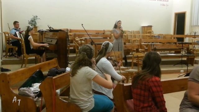 "Небо" Аникеева Юля_Регентские курсы, один из лучших результатов по вокалу. смотреть онлайн