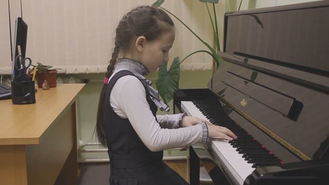 Канева Олеся, Г.Свиридов "Парень с гармошкой" смотреть онлайн