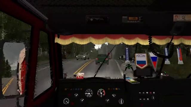 Стрим по ETS 2 рейс Владивосток Оха (Суровая Россия ) #2 смотреть онлайн
