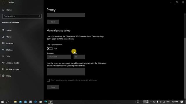 3 Ways To Disable Proxy Settings In Windows 10 смотреть онлайн