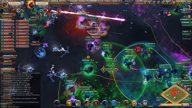 A Warriors Death... Blue Army [66] vs [298] OOPS Alliance - Albion Online ZvZ - Tank PoV смотреть онлайн