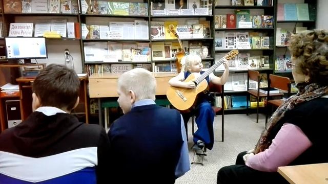 Выступление в детской библиотеке № 34 смотреть онлайн