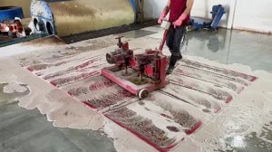 Чистка 60-летнего персидского ковра, который не стирали более полувека!